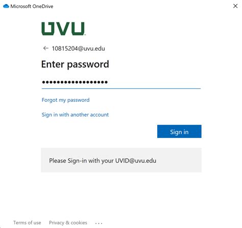 uvu sign in.
